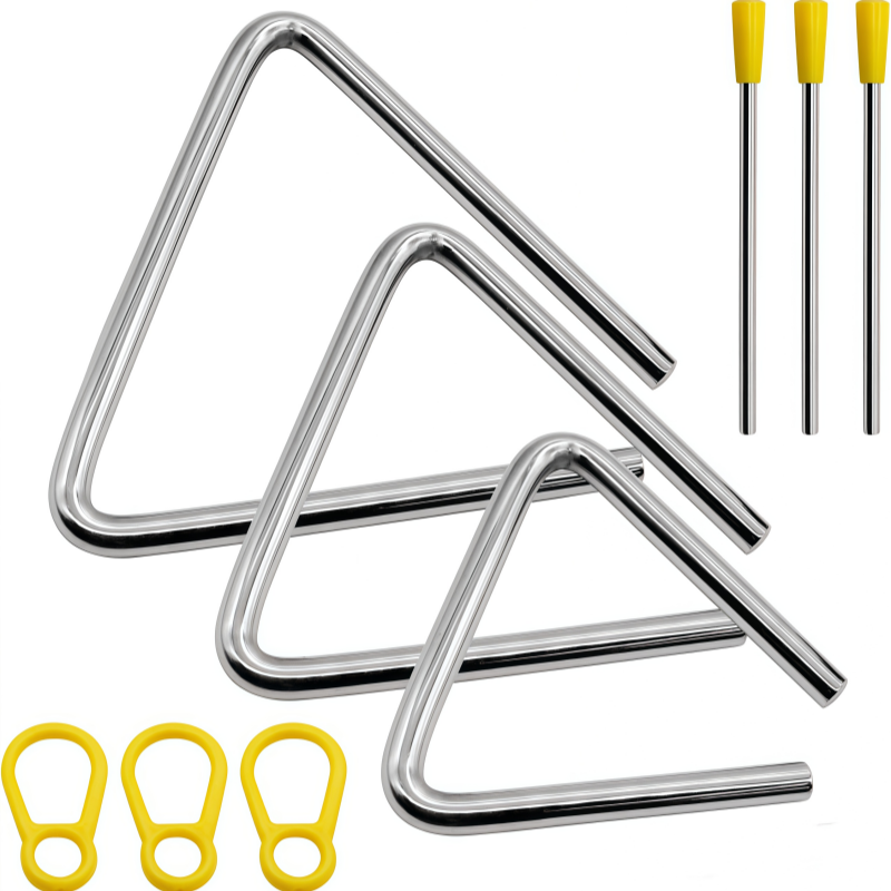 Musical Instrument Gif - High Quality Durable Orff Triangle and