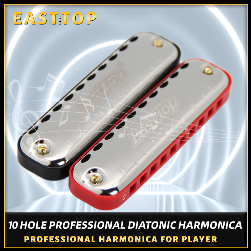 Musical Instrument Lute - EASTTOP Harmonica Blues Harp Key of