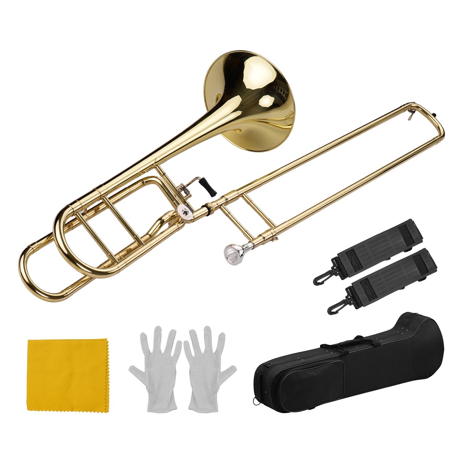 Musical Instrument Trombone - Upgraded Intermediate Bb Flat Tenor Slide