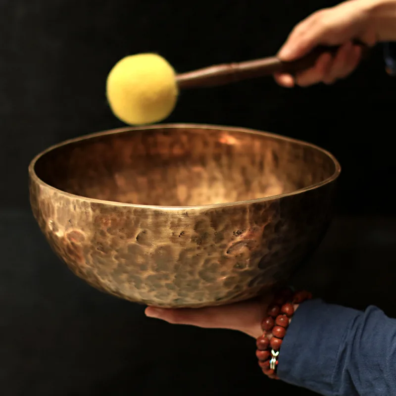 Tibetan Singing Bowl - Therapeutic Tibetan Bowl Tibetan Bell Meditation