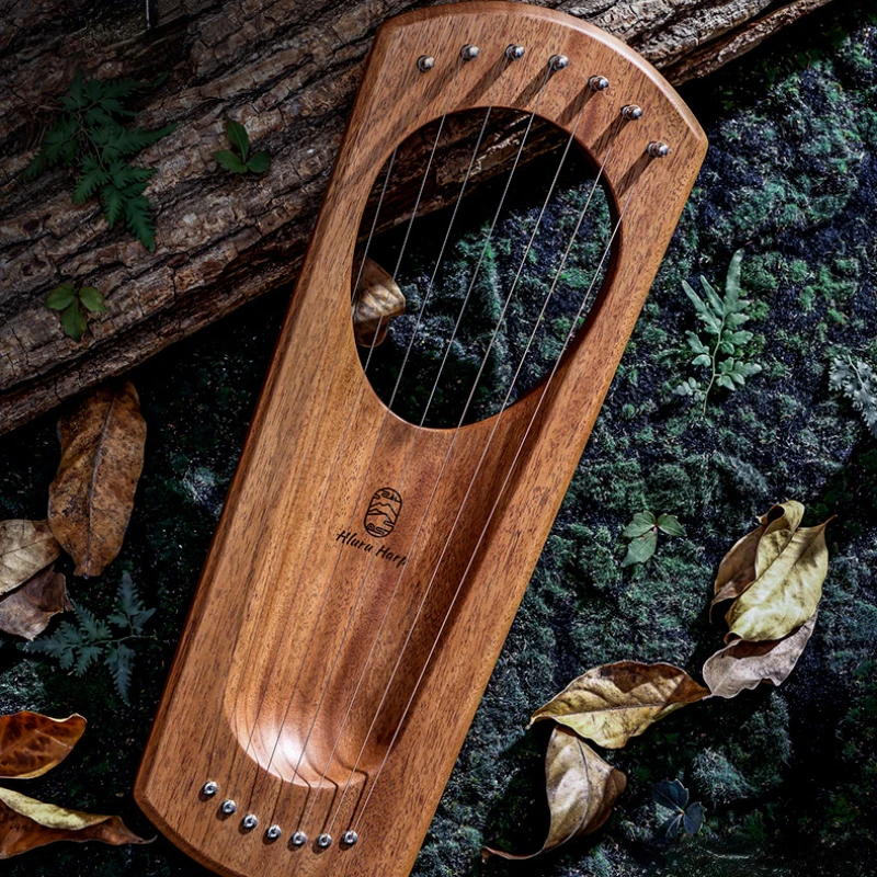 Musical Instrument Lyre - Beech Wood Material Lyre Harp 7-note