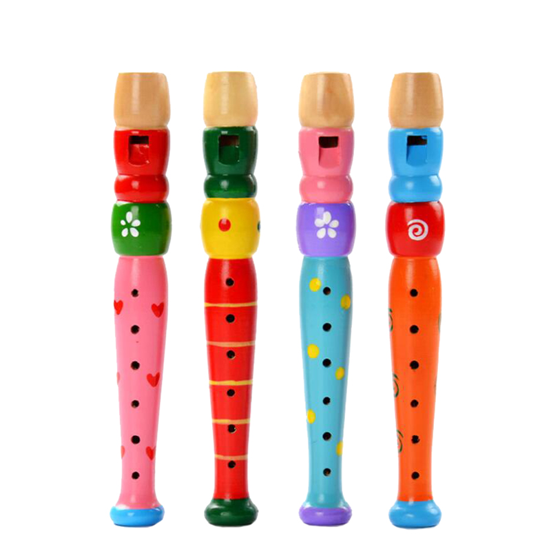 Hot Colorful Wooden Flute Musi - Musical Instrument Trombone ulasan dan harga