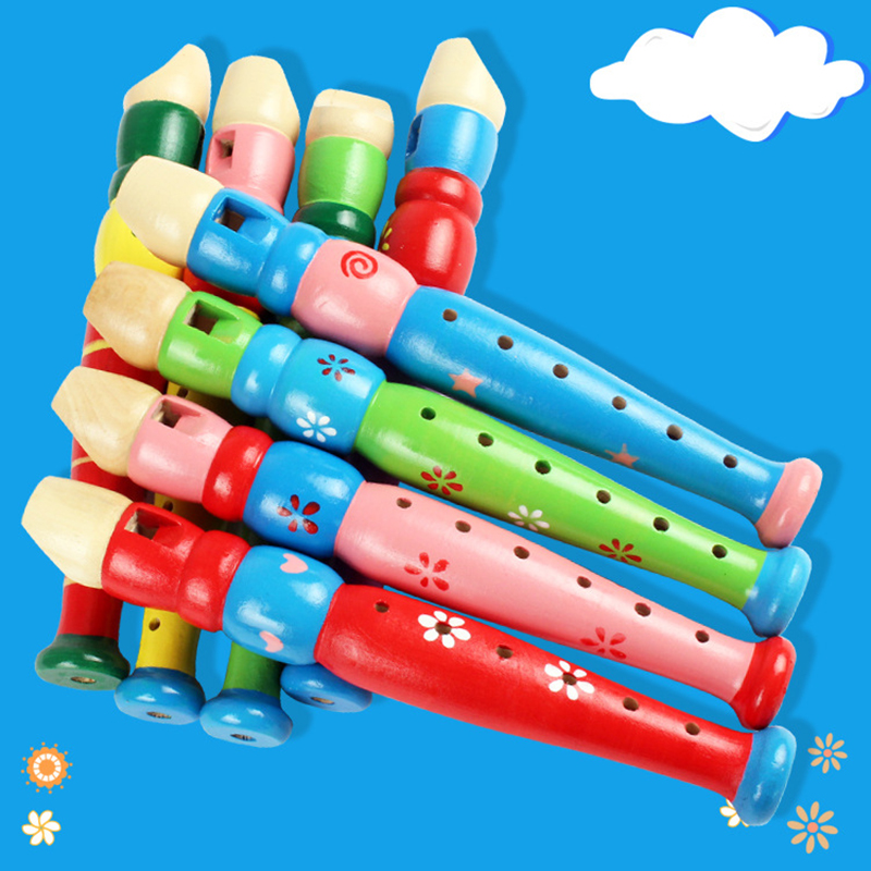Hot Colorful Wooden Flute Musi - Musical Instrument Trombone ulasan dan harga