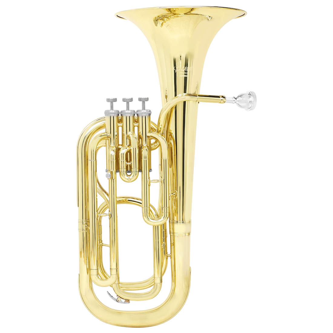 SLADE Bb Baritone Horn 3-key V - Musical Instrument Horn ulasan dan harga