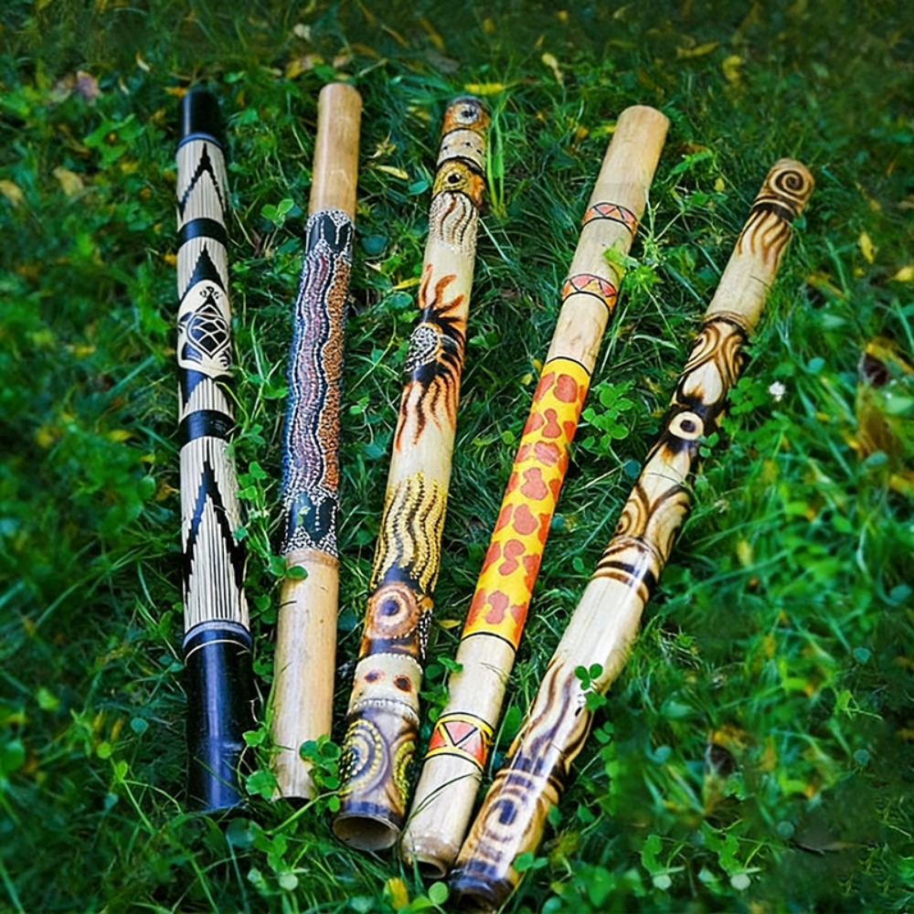 Teak Didgeridoo Painted 100/12 - Musical Instrument Didgeridoo ulasan dan harga