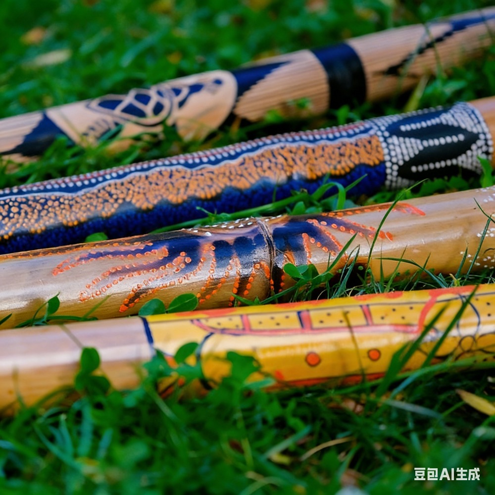 Teak Didgeridoo Painted 100/12 - Musical Instrument Didgeridoo ulasan dan harga
