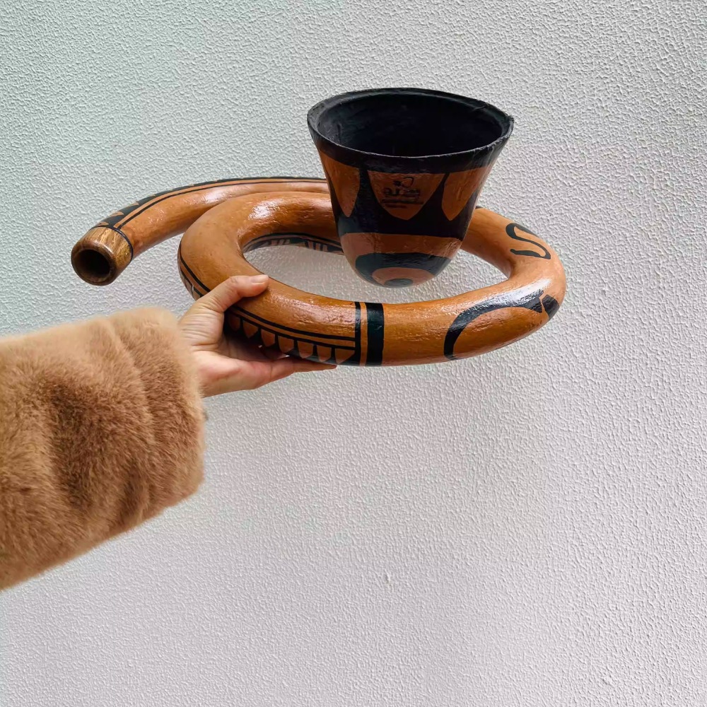 Roasted Wood Handmade Didgerid - Musical Instrument Didgeridoo ulasan dan harga