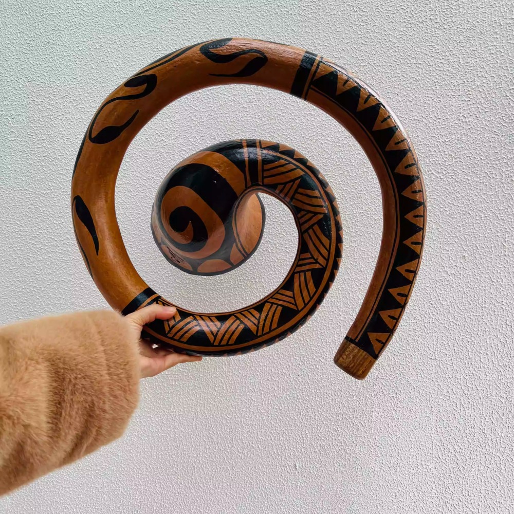 Roasted Wood Handmade Didgerid - Musical Instrument Didgeridoo ulasan dan harga