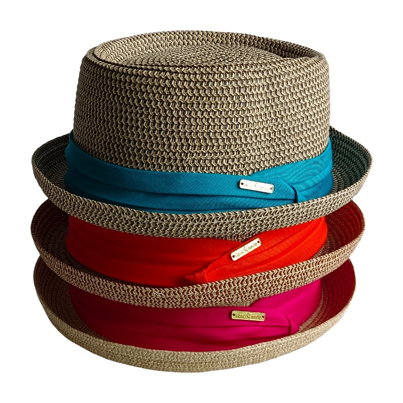 Men's Pork Pie Hat Tri-fold we - Musical Instrument Jazz ulasan dan harga