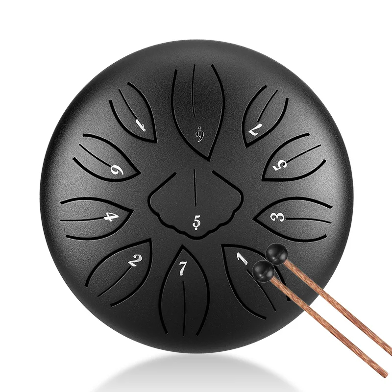 Hluru Steel Tongue Drum 6 Inch - Musical Instrument African ulasan dan harga