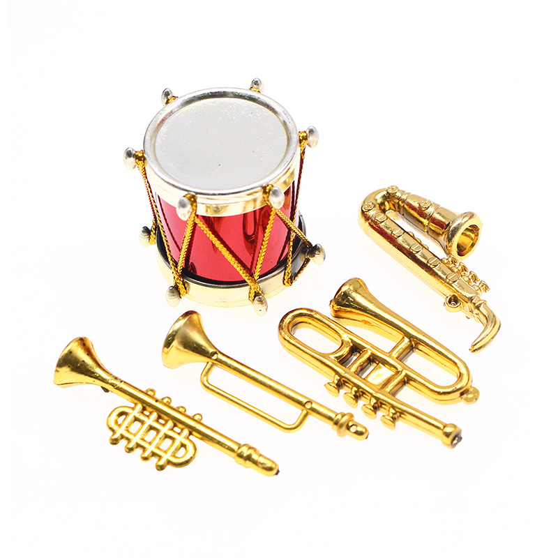 【M】1:12 Dollhouse Miniature Cl - Musical Instrument Gif ulasan dan harga
