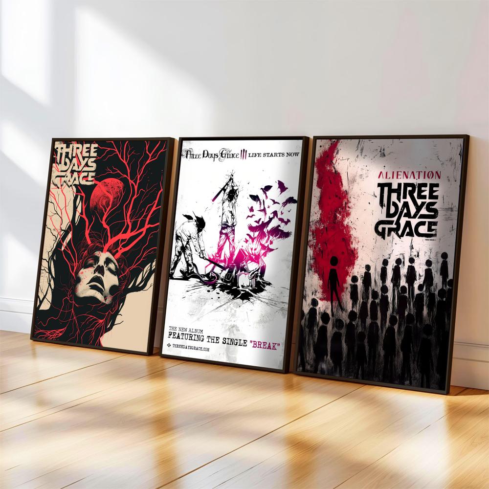 Three D-Days G-Grace Poster Mu - Musical Instrument Painting ulasan dan harga