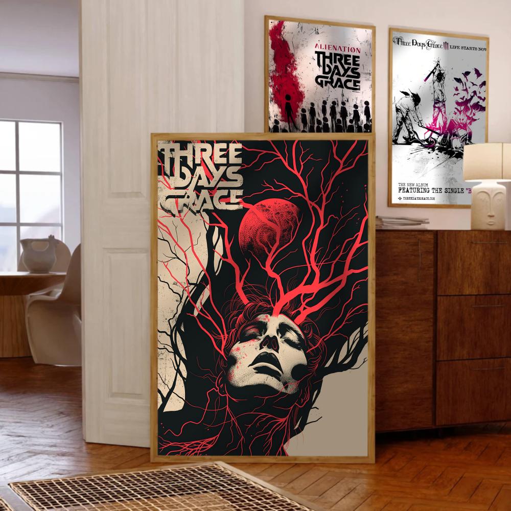 Three D-Days G-Grace Poster Mu - Musical Instrument Painting ulasan dan harga