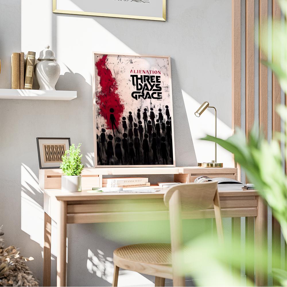Three D-Days G-Grace Poster Mu - Musical Instrument Painting ulasan dan harga