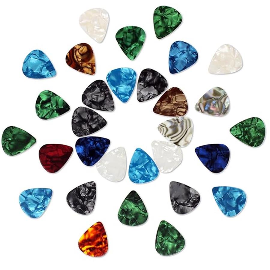 20/30/50pcs Celluloid Guitar P - Musical Instrument Gif ulasan dan harga