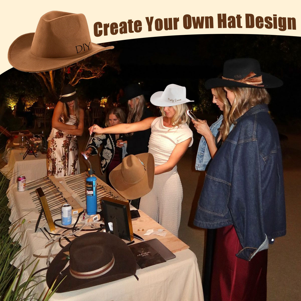 4-24Pcs Western Cowboy Hat for - Musical Instrument Jazz ulasan dan harga