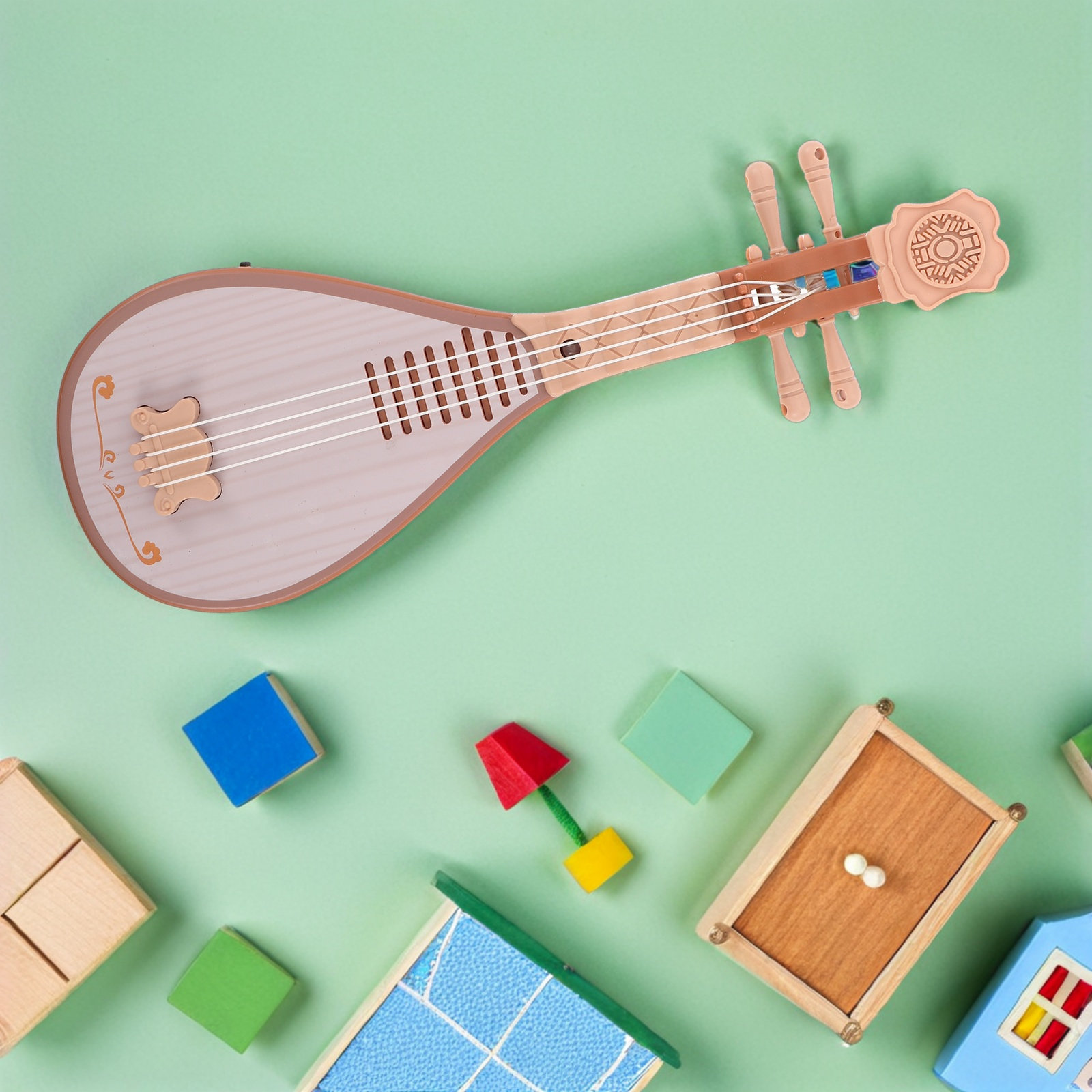 Chinese Pipa Playable String I - Musical Instrument Lute ulasan dan harga