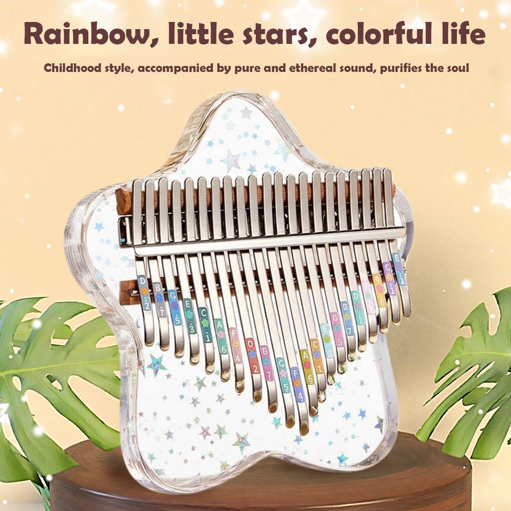 21/17 Keys Portable Finger Pia - Musical Instrument African ulasan dan harga