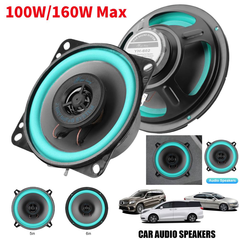 4/5/6 Inch Car Speakers 100W/1 - Musical Instrument Horn ulasan dan harga