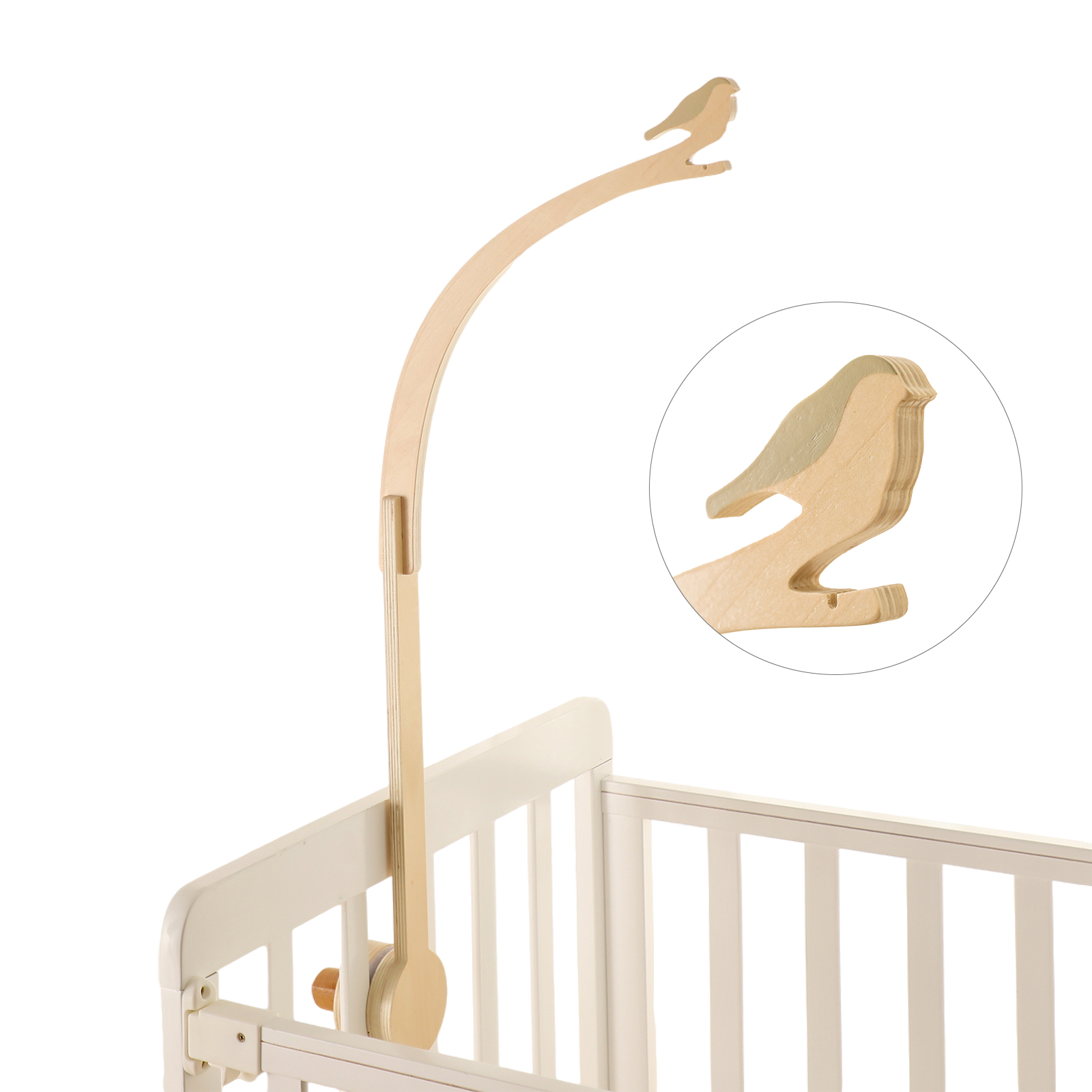 Baby Wooden Little Birdie Bed  - Musical Instrument Painting ulasan dan harga