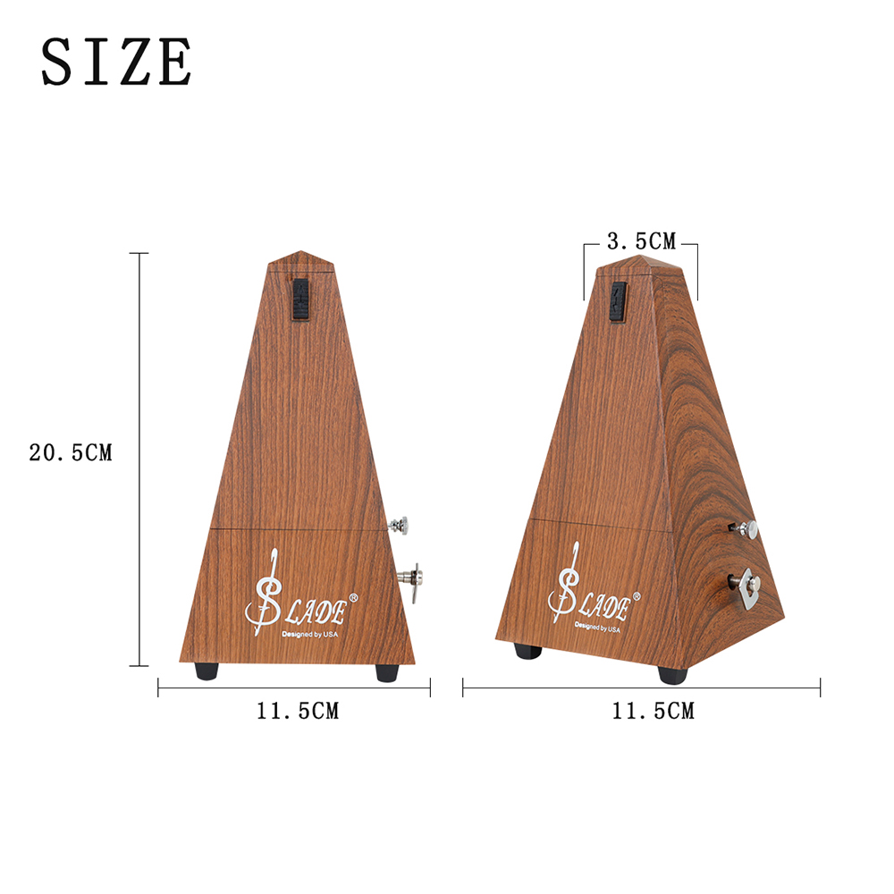 SLADE Mechanical Metronome Tow - Musical Instrument Gif ulasan dan harga