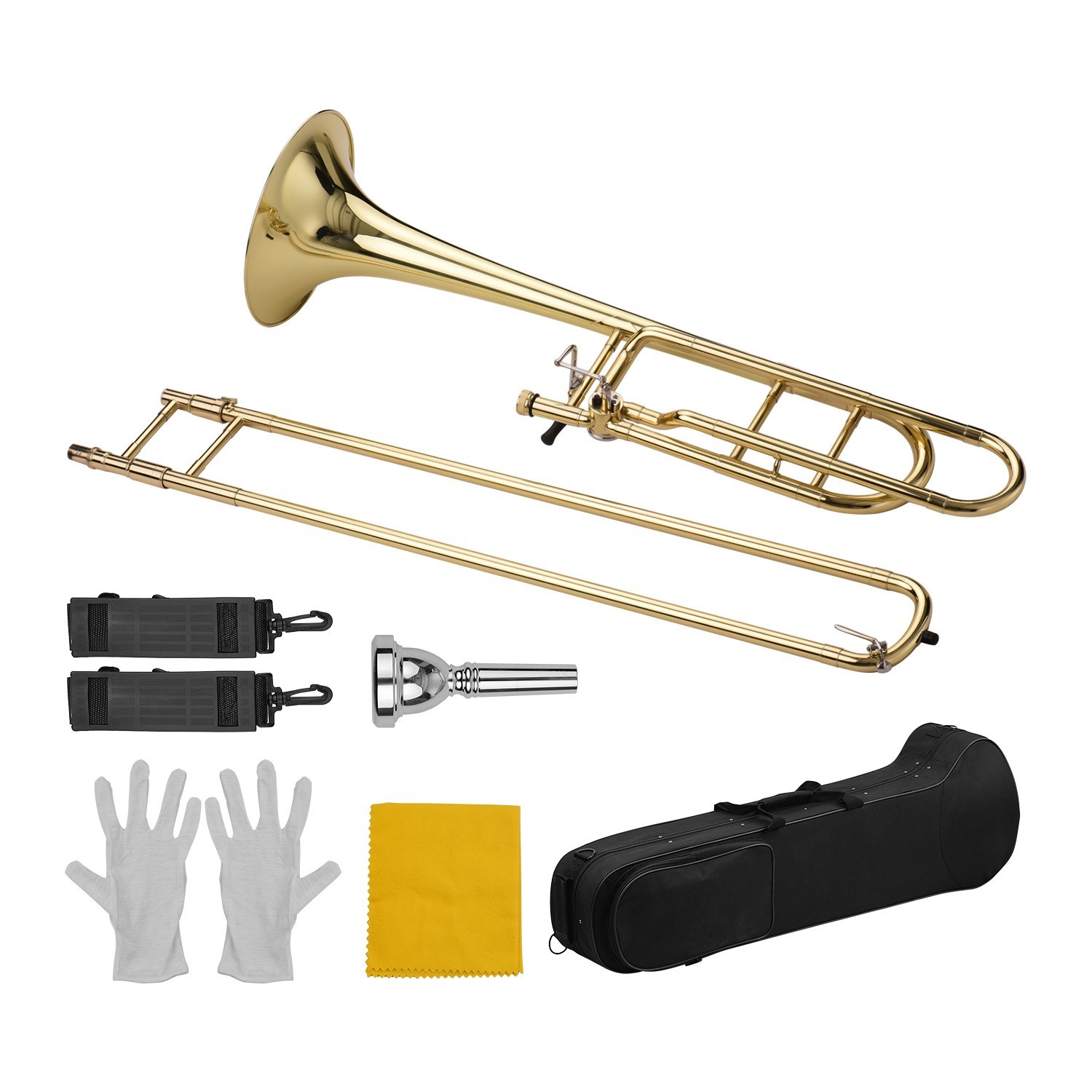Upgraded Intermediate Bb Flat  - Musical Instrument Trombone ulasan dan harga
