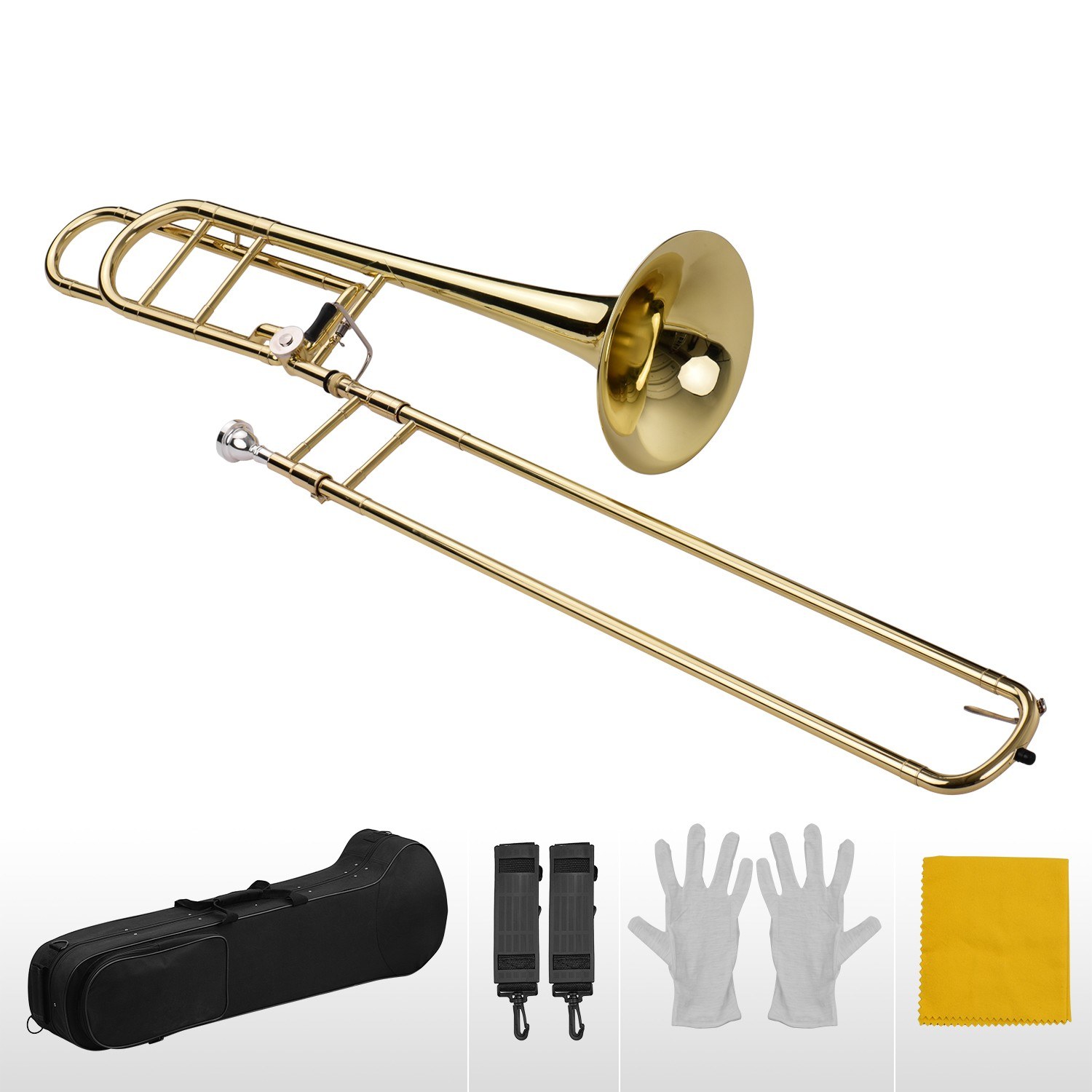 Upgraded Intermediate Bb Flat  - Musical Instrument Trombone ulasan dan harga