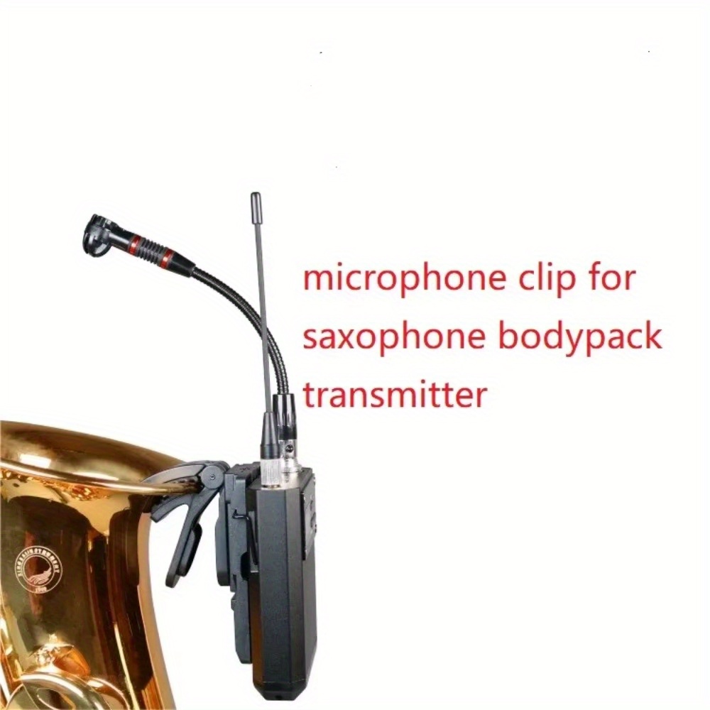 saxophone microphone clip for  - Musical Instrument Lyre ulasan dan harga