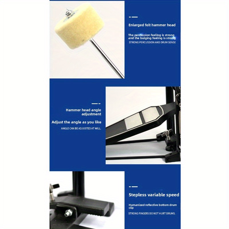 Single Pedal Drum Kit, Single  - Musical Instrument Jazz ulasan dan harga