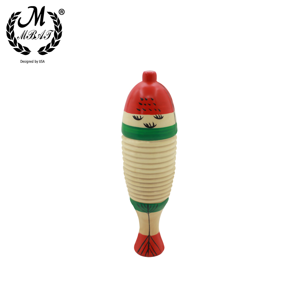 M MBAT Wooden Fish Toy Game Pe - Musical Instruments Game ulasan dan harga