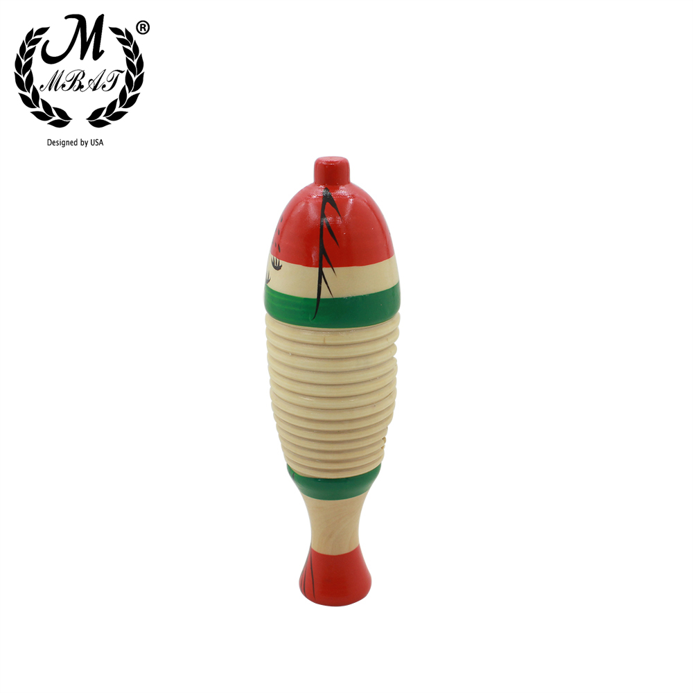 M MBAT Wooden Fish Toy Game Pe - Musical Instruments Game ulasan dan harga