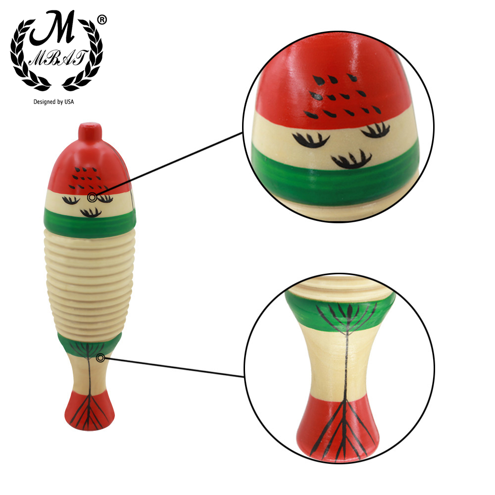 M MBAT Wooden Fish Toy Game Pe - Musical Instruments Game ulasan dan harga