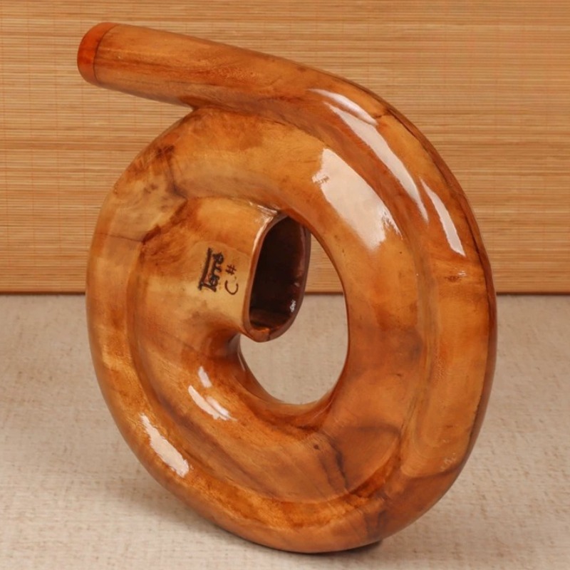 Spiral Didgeridoo Wooden Porta - Musical Instrument Didgeridoo ulasan dan harga