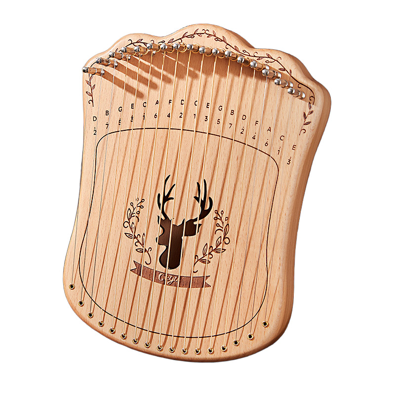 CLEARANCE SALE-17 String Lyre  - Musical Instrument Lyre ulasan dan harga