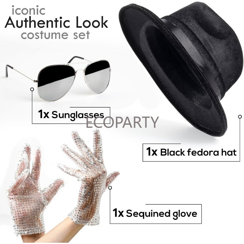 Pop King Jackson Costume Acces - Musical Instrument Jazz ulasan dan harga