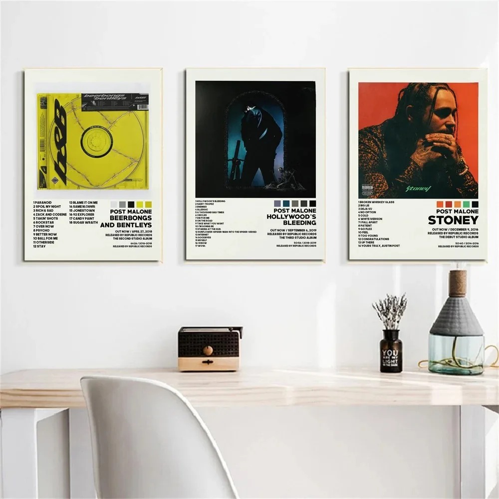 Post Malone Twelve Toothache B - Musical Instrument Painting ulasan dan harga