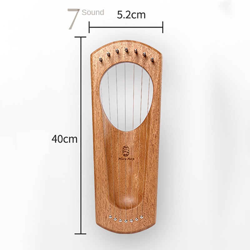 Beech Wood Material Lyre Harp  - Musical Instrument Lyre ulasan dan harga