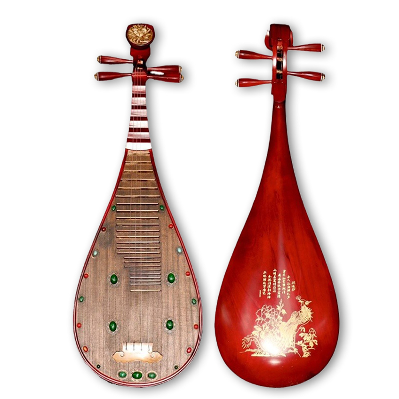 104cm Paulownia Wood Pipa Begi - Musical Instrument Lute ulasan dan harga