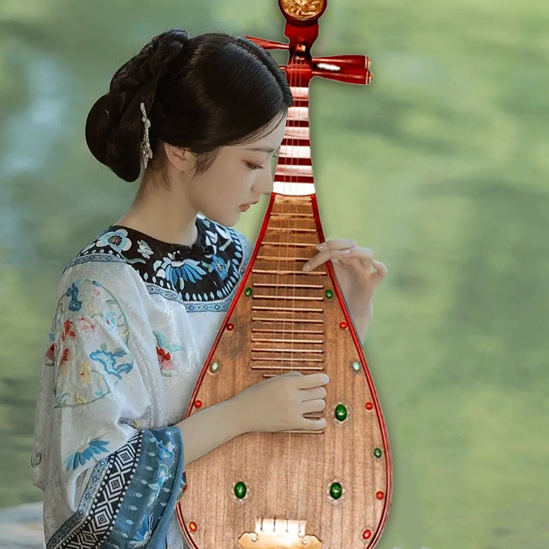 104cm Paulownia Wood Pipa Begi - Musical Instrument Lute ulasan dan harga