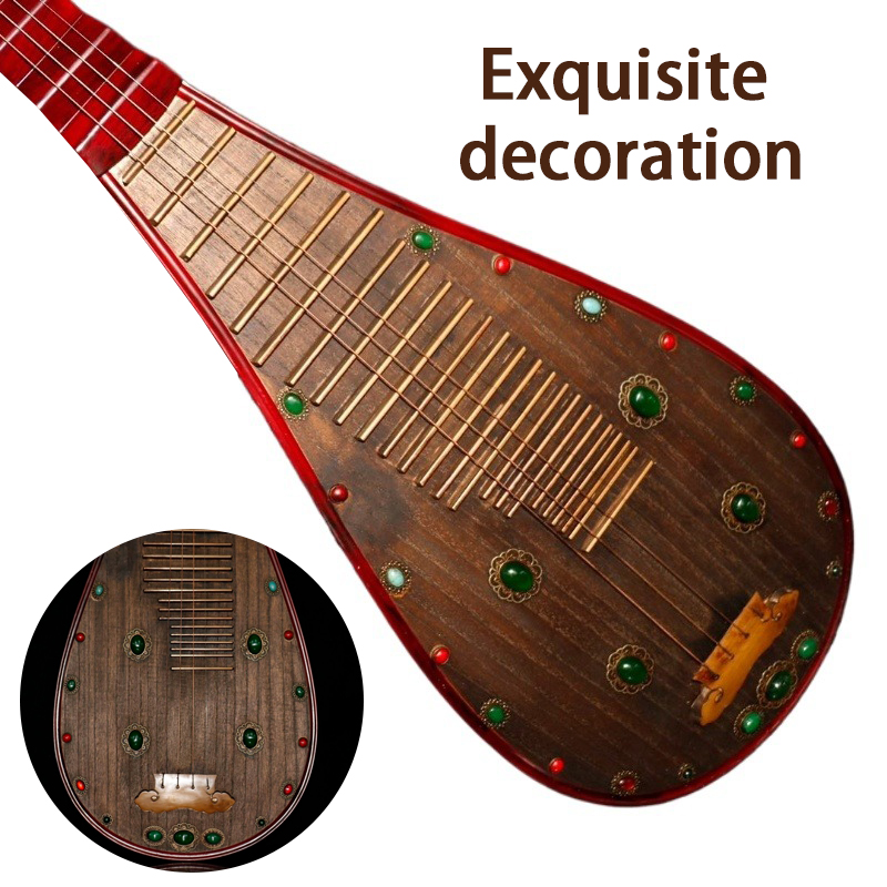 104cm Paulownia Wood Pipa Begi - Musical Instrument Lute ulasan dan harga