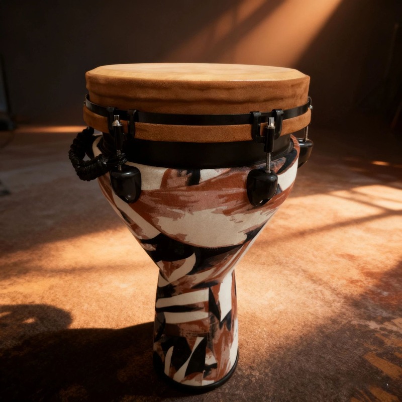 New 12-inch African drum mecha - Musical Instrument African ulasan dan harga