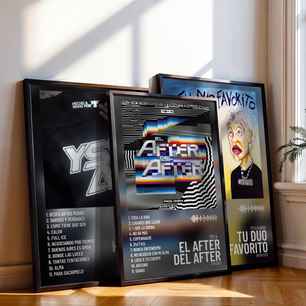 YSY A Poster Music Album Cover - Musical Instrument Painting ulasan dan harga