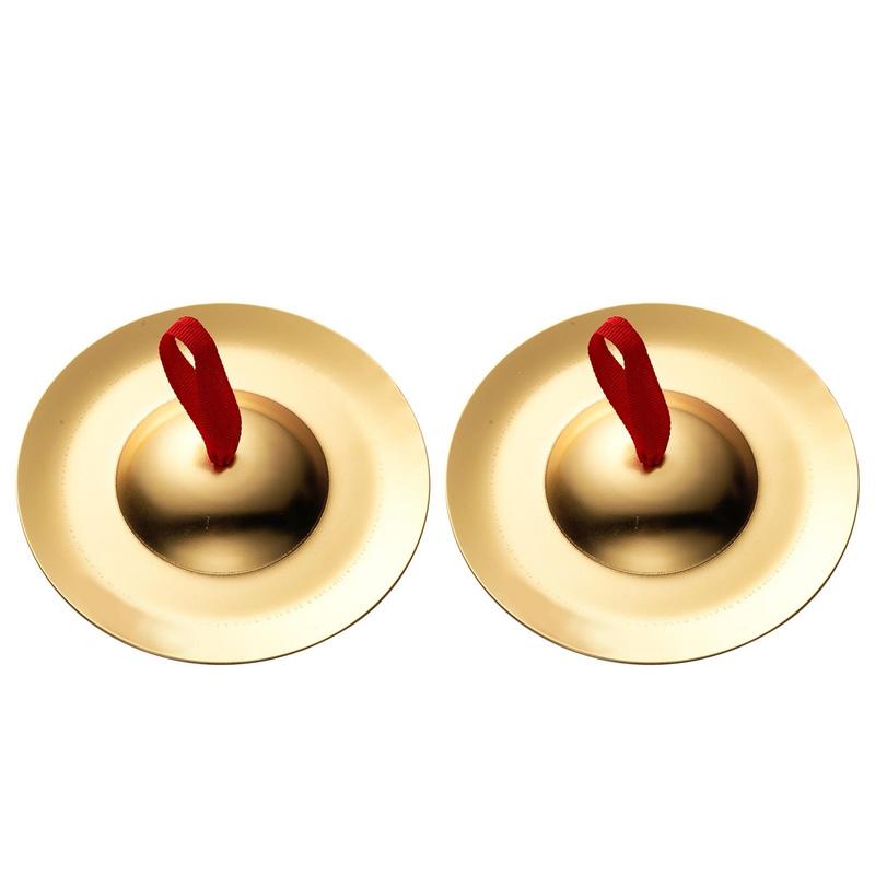 Kids Hand Cymbals 2PCS Finger  - Musical Instrument Lute ulasan dan harga