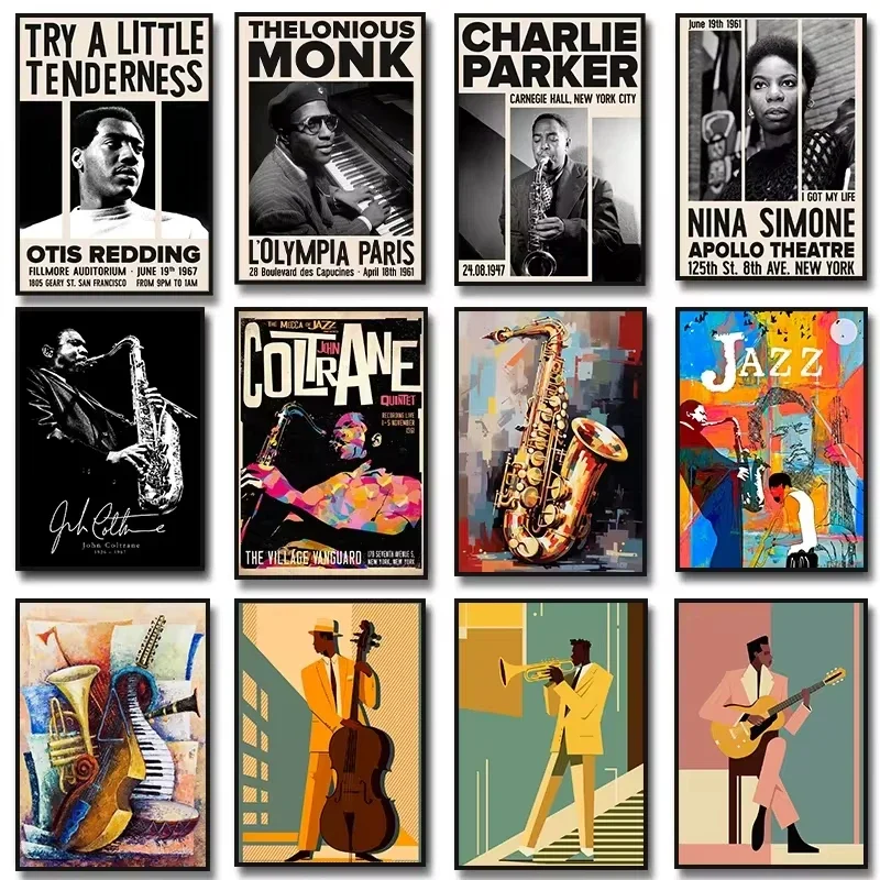 Jazz Music Saxophone Guitar Ce - Musical Instrument Jazz ulasan dan harga