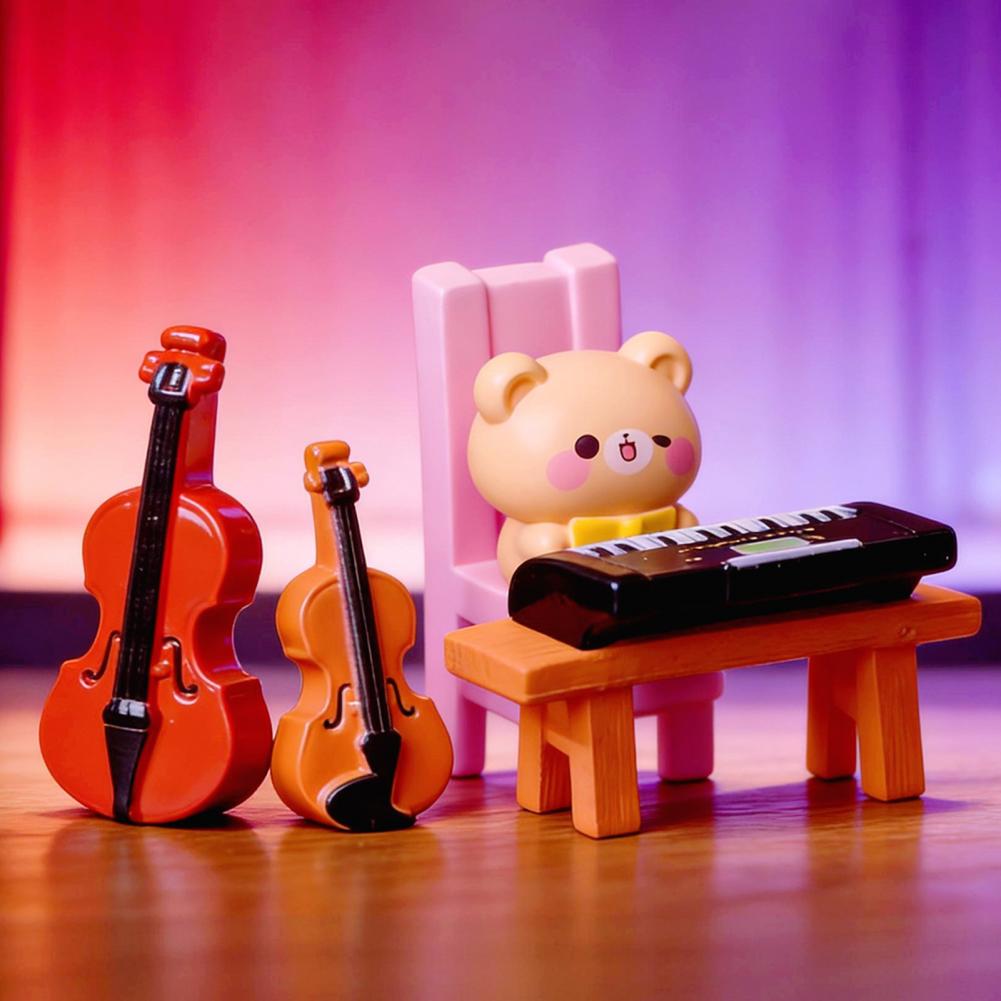 Piano Violin Saxophone Miniatu - Musical Instrument Gif ulasan dan harga