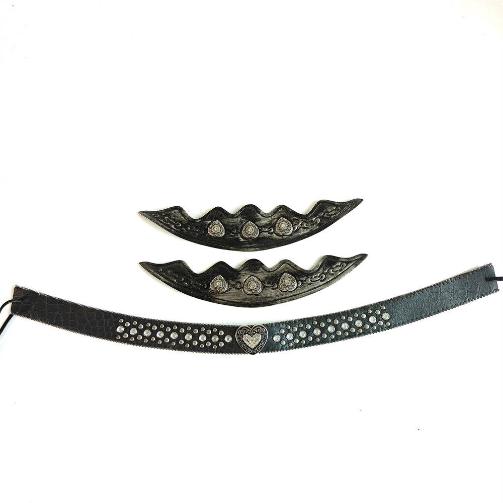 Western Leather Hat Band Vinta - Musical Instrument Jazz ulasan dan harga