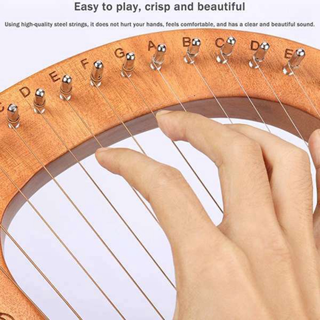 ABYB 21 String Lyre Harp Strin - Musical Instrument Lyre ulasan dan harga