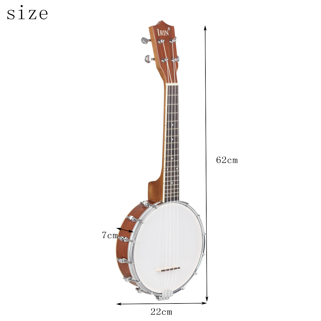 IRIN 4 String Banjo String Ins - Musical Instrument Jazz ulasan dan harga